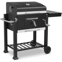 Large Portable Trolley Barrel Charcoal BBQ Grill